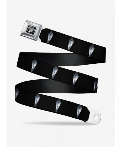 Buckle-Down Marvel Black Panther Claw Necklace Seatbelt Belt $9.21 Belts