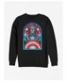 Marvel Captain America Cap Glass Sweatshirt $9.74 Sweatshirts